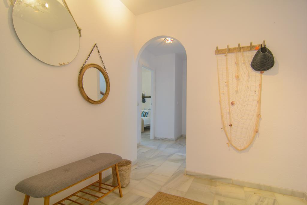 Typical Beach House Las Chapas Playa With Heated Pool Marbella Eksteriør billede